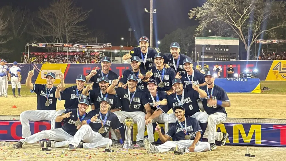 Argentina regresa al puesto N° 1 del ranking mundial de sóftbol masculino