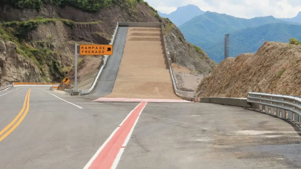 rampa de emergencia para camiones