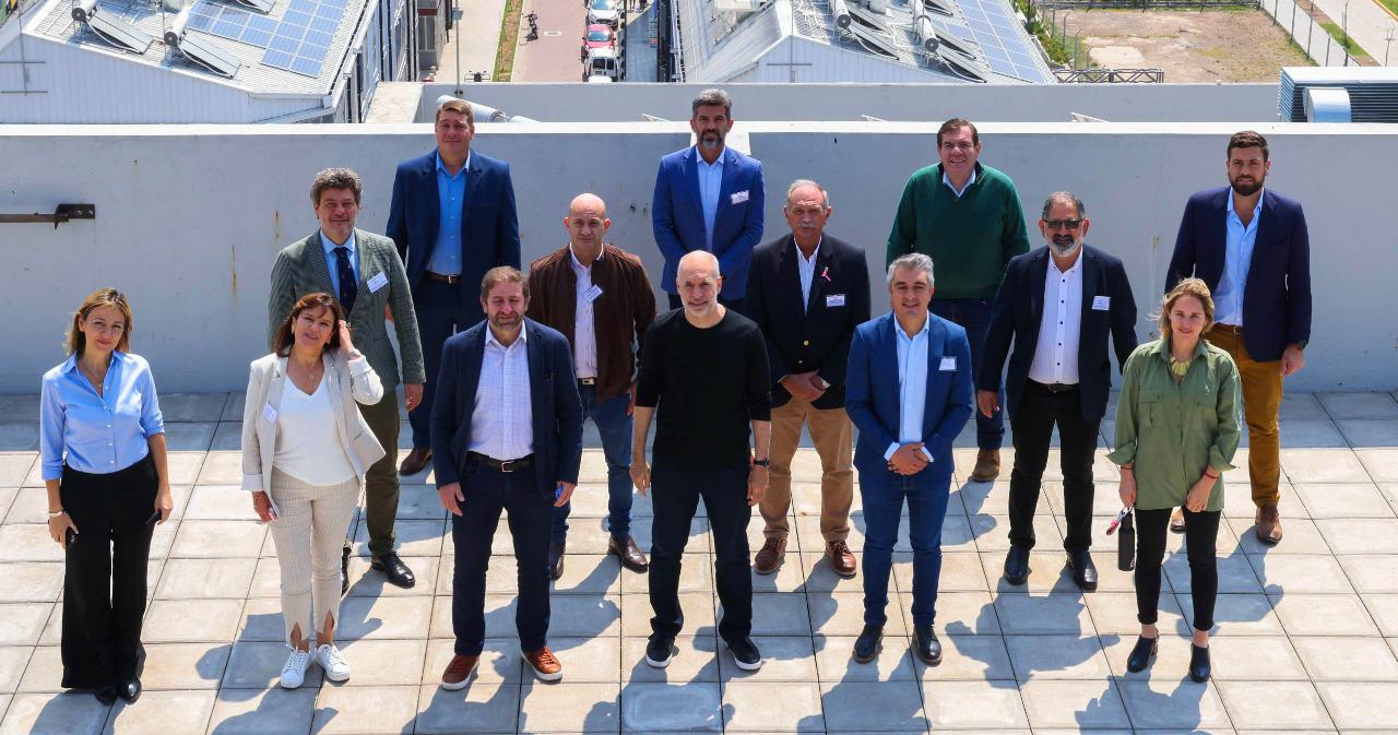 Bragagnolo junto a Larreta en el Encuentro realizado en CABA