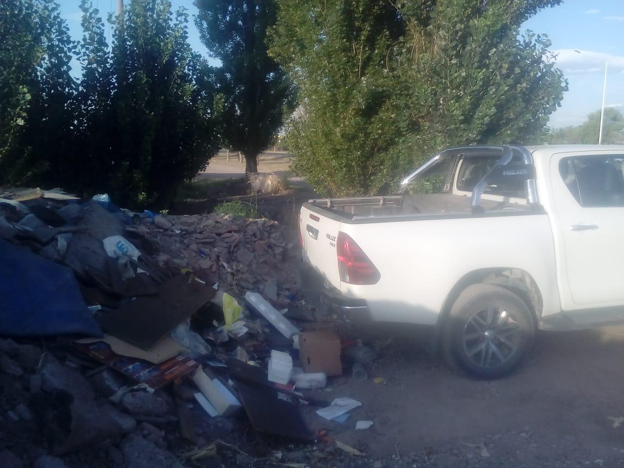 Multa por arrojar basura - Guardia ambiental