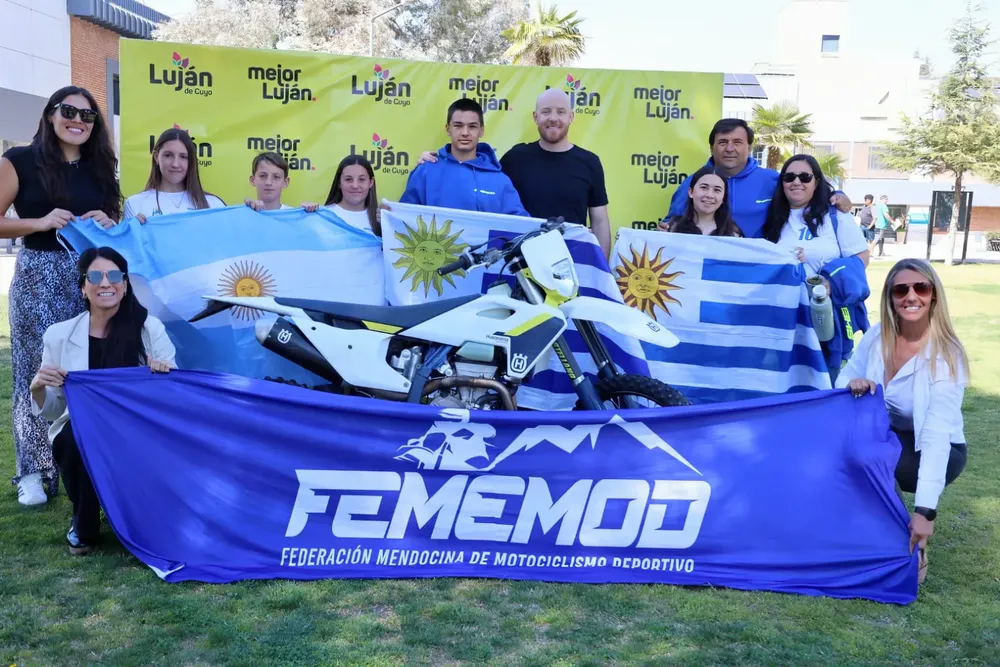 El motociclismo deportivo en Luján de Cuyo