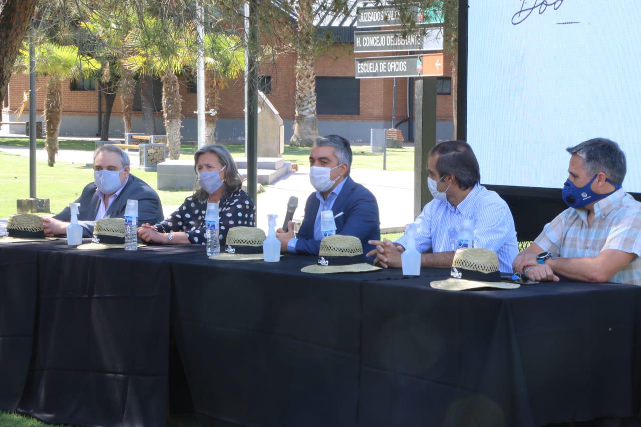 Sebastián Bragagnolo en la presentación de Vendimia en las Bodegas