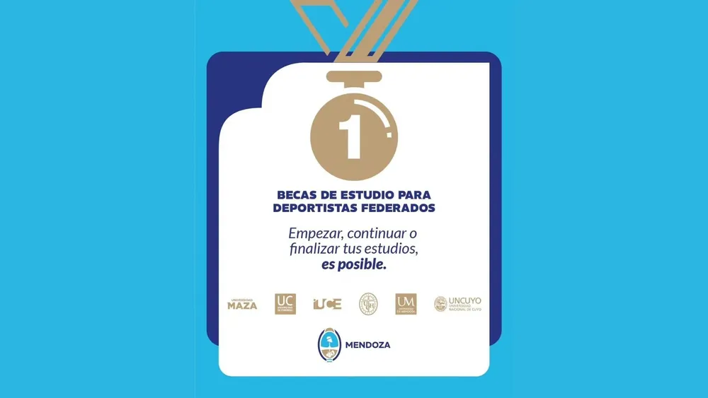 Becas para deportitas mendocinos federados