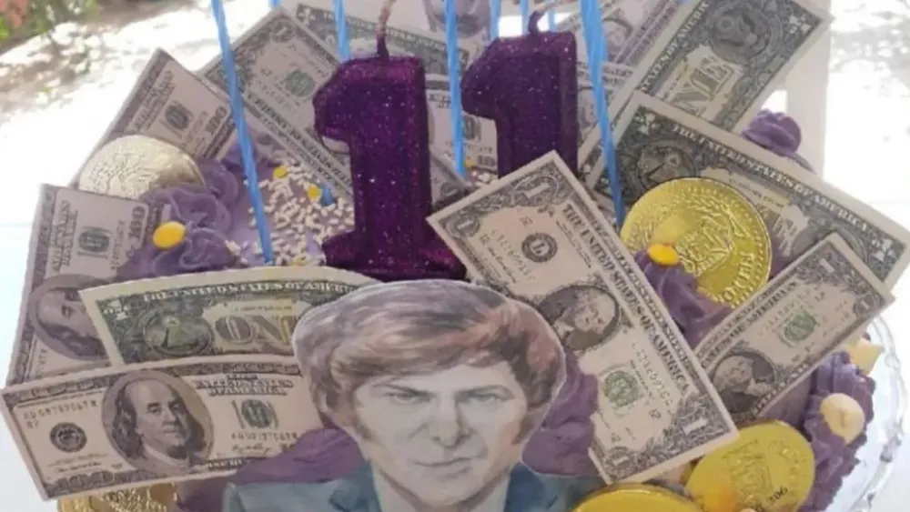 Cumpleaños temático de Milei