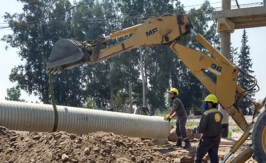 Nuevo colector cloacal - Calle Vieytes