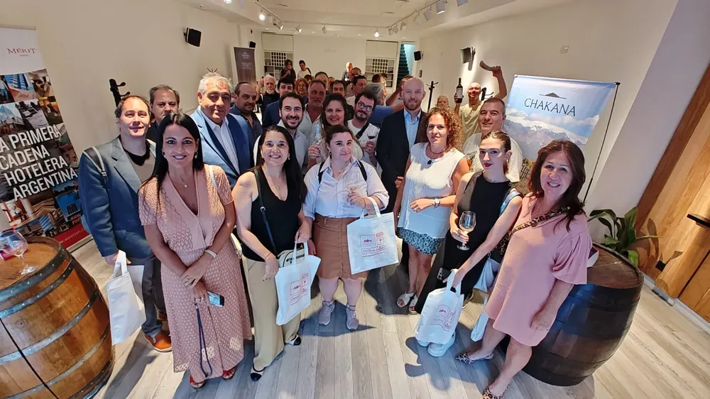 El intendente Esteban Allasino en el Workshop realizado en CABA