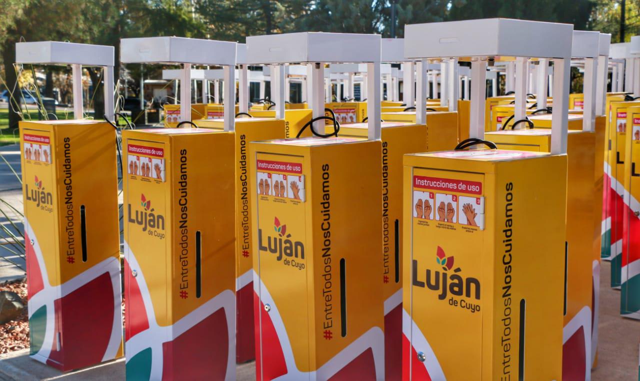 Sanitizantes de uso público en el departamento