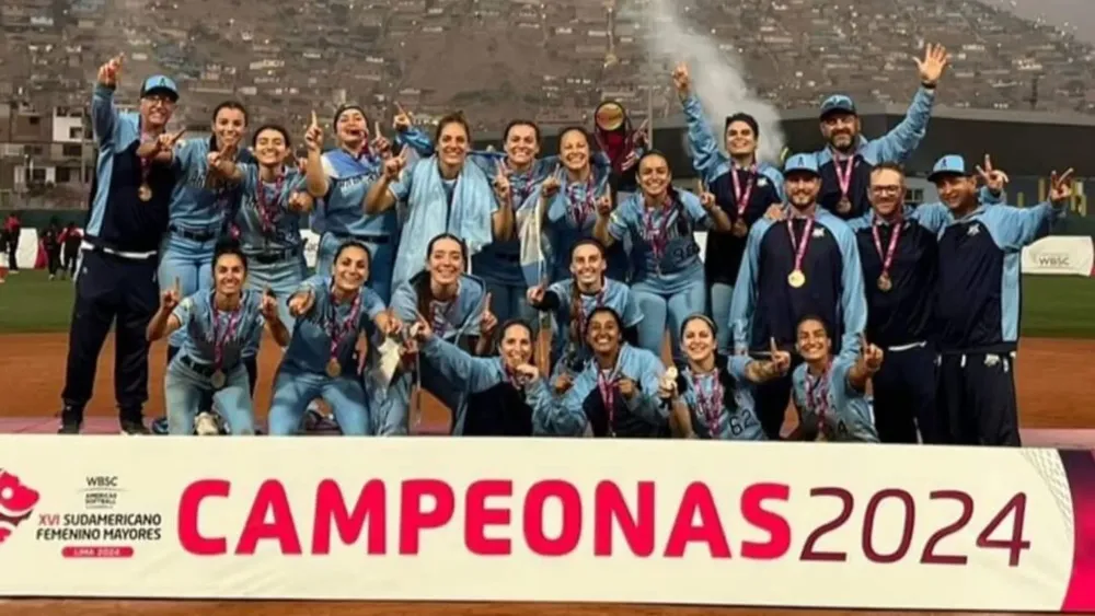 Aregntina campeón en sóftbol femenino