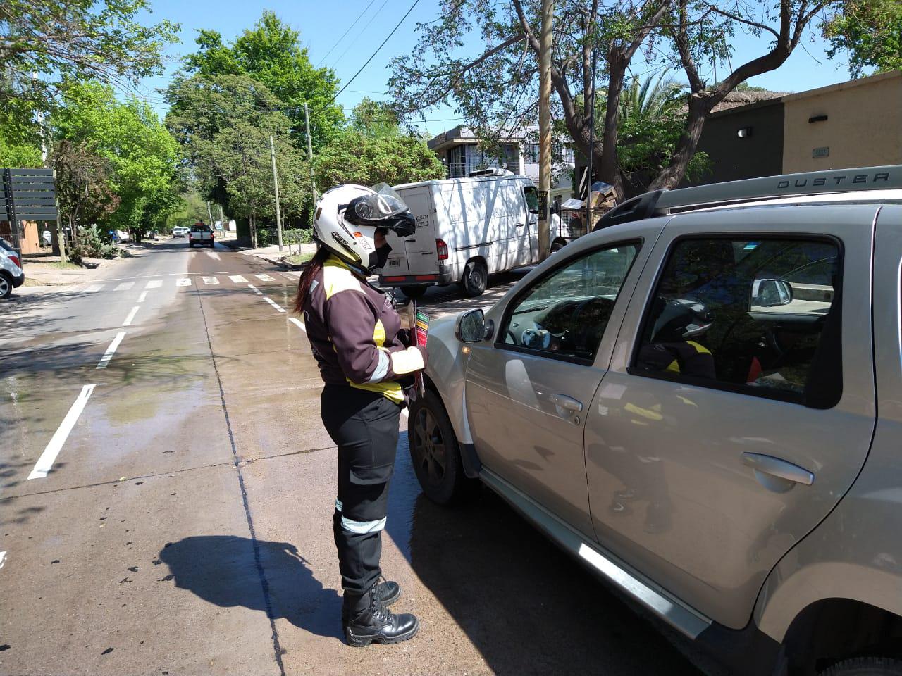Operativos de educación vial en Luján de Cuyo