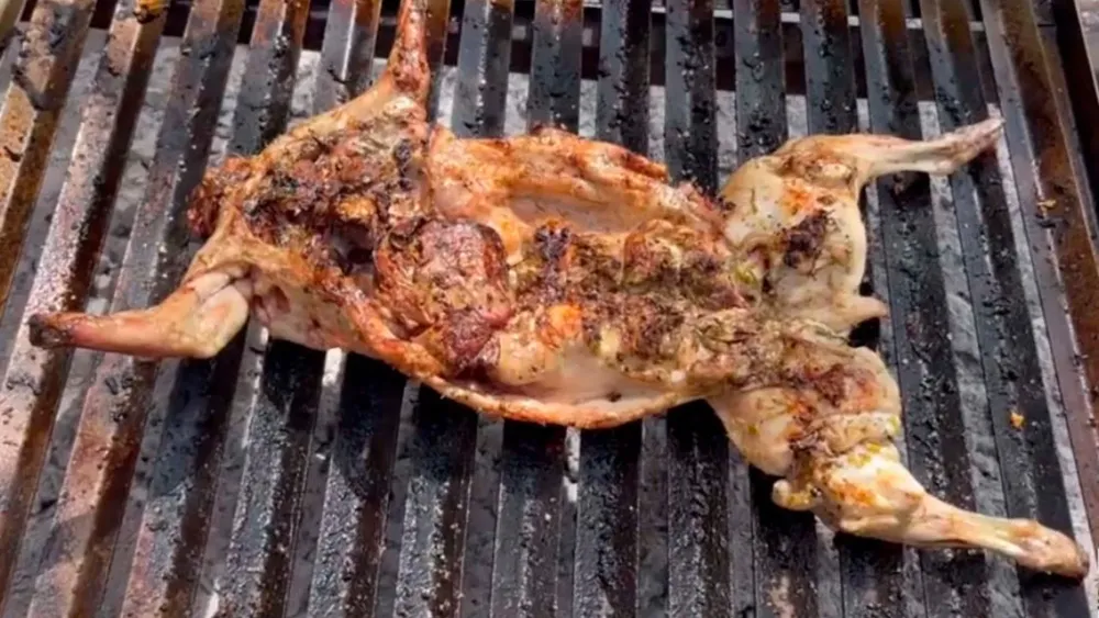 Receta de conejo a la parrilla
