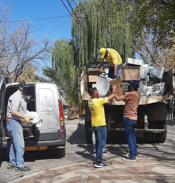 En plena pandemia se siguió recolectando residuos electrónicos