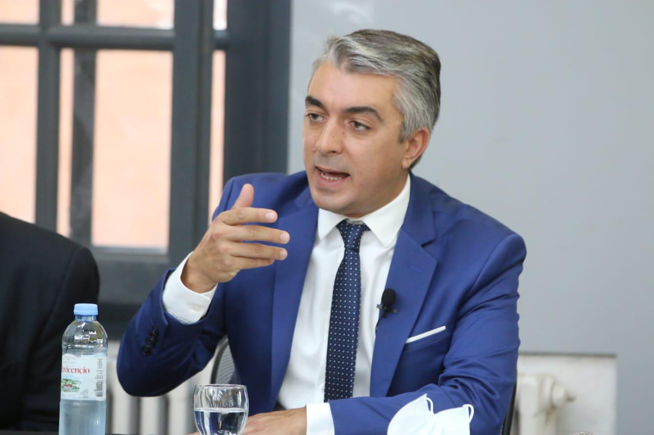 Sebastián Bragagnolo en su discurso en el inicio de sesiones ordinarias del HCD