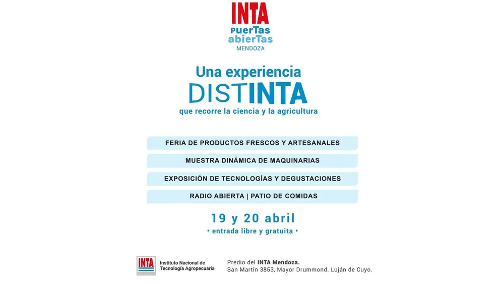 INTA Puertas Abiertas en Luján de Cuyo