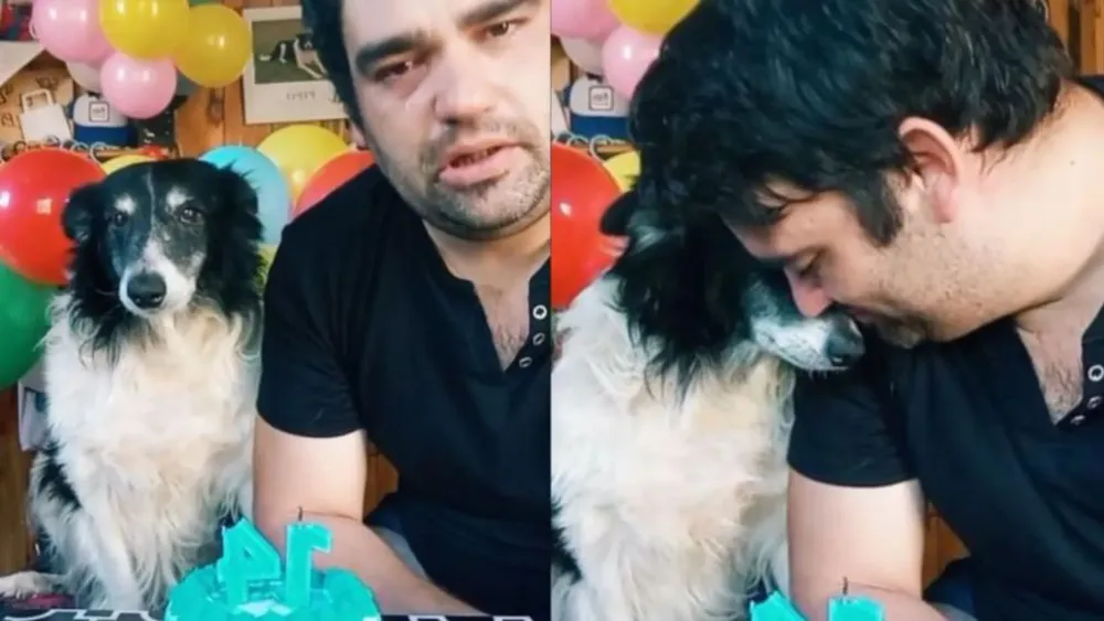 La conmovedora historia del perro motoquero