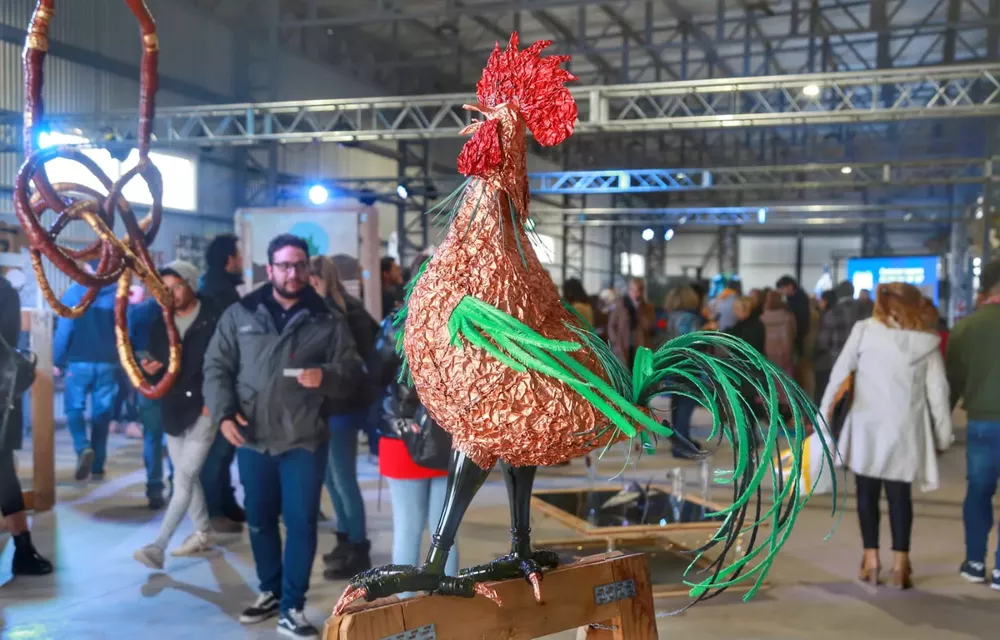 Arte y reciclado en el Centro Verde