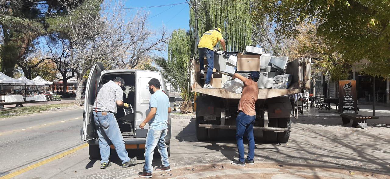 Se recolectó 4 toneladas de residuos electrónicos