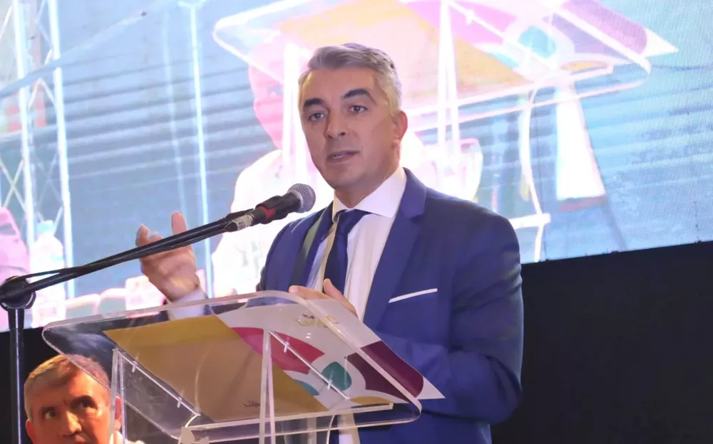 Sebastián Bragagnolo en el inicio de sesiones ordinadias