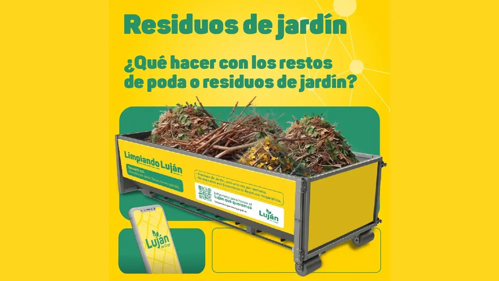 ¿Qué hacer con los residuos verdes y restos de poda en Luján de Cuyo