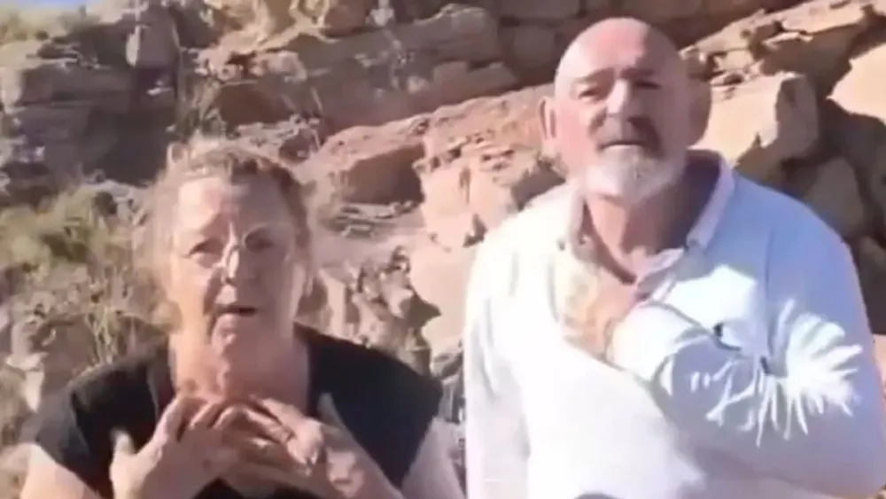 Turistas escrachados en Potrerillos