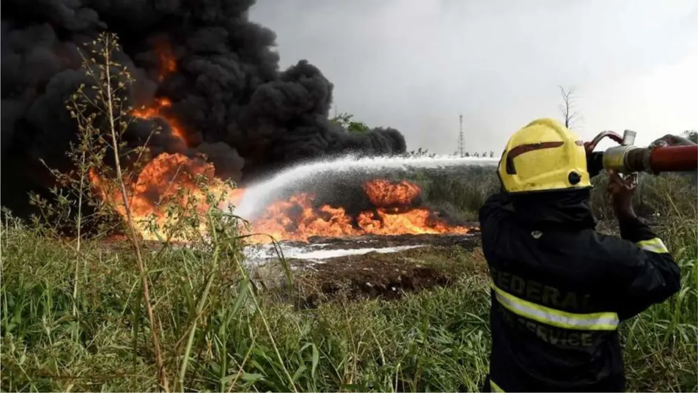 Un pastor provocó un incendio
