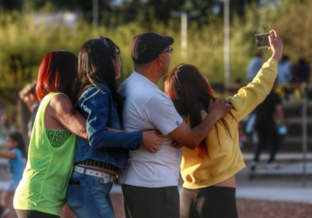 Toda la familia disfrutó el día de la madre en el Parque Ferri