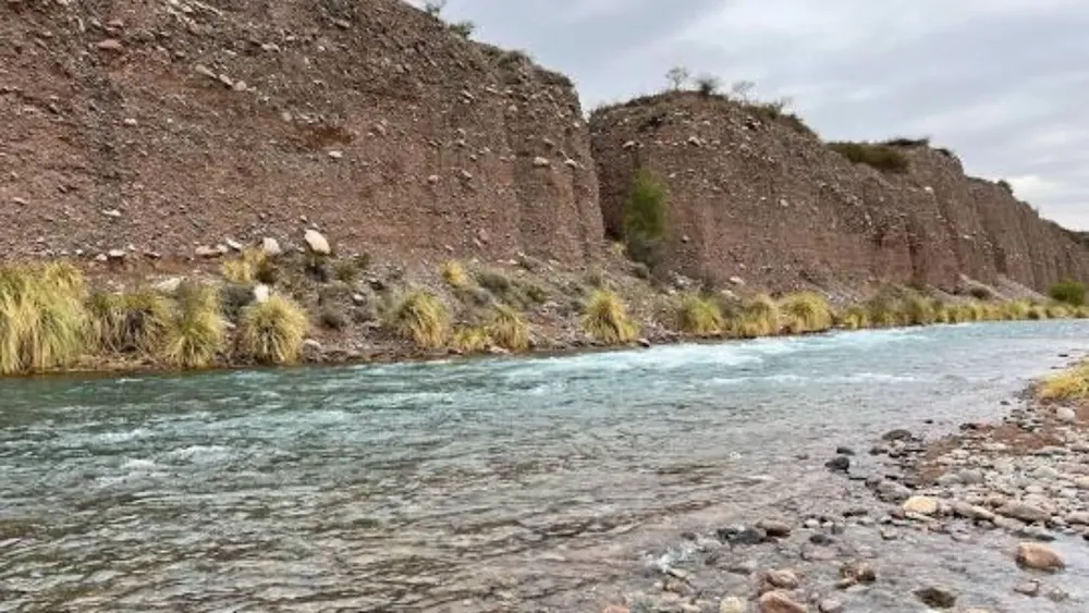 Joven ahogado en el Río Mendoza