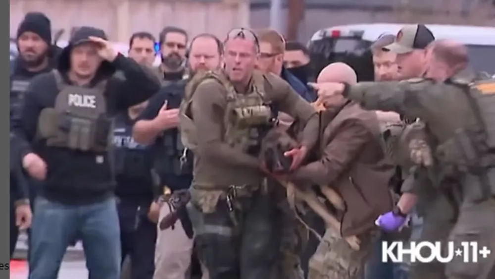 Rescate de perro herido