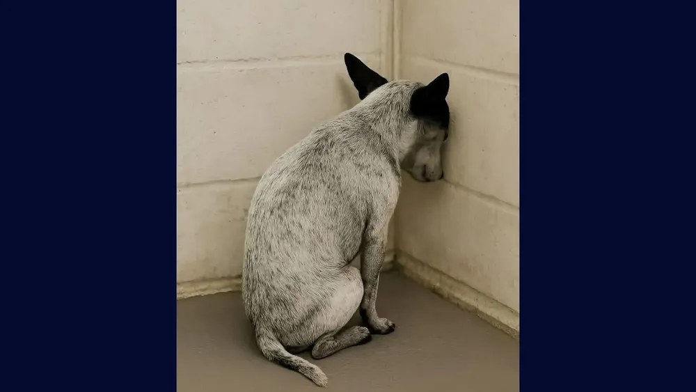 Perrito abandonado