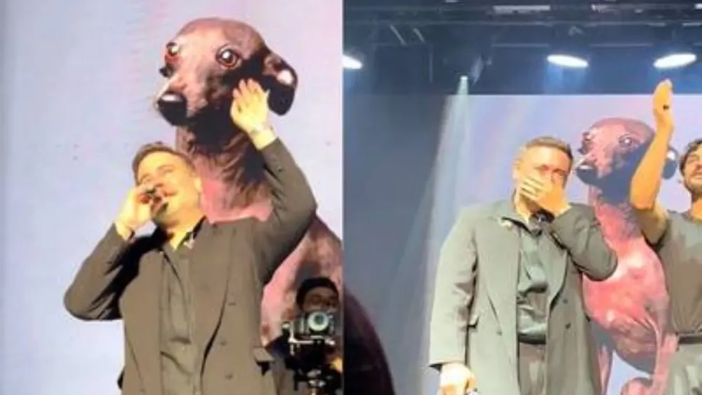 Reik rinde un sentido homenaje a “Bowie”, su perrito fallecido
